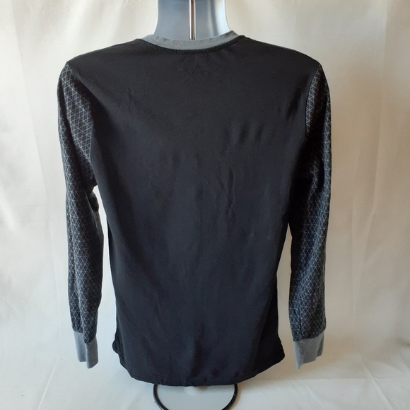 Batman men's bkack long sleeve shirt - Picture 4 of 8